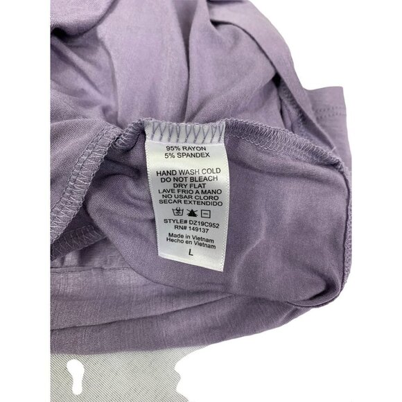 Excuse Me Women's Lavender Romper - Picture 4 of 6